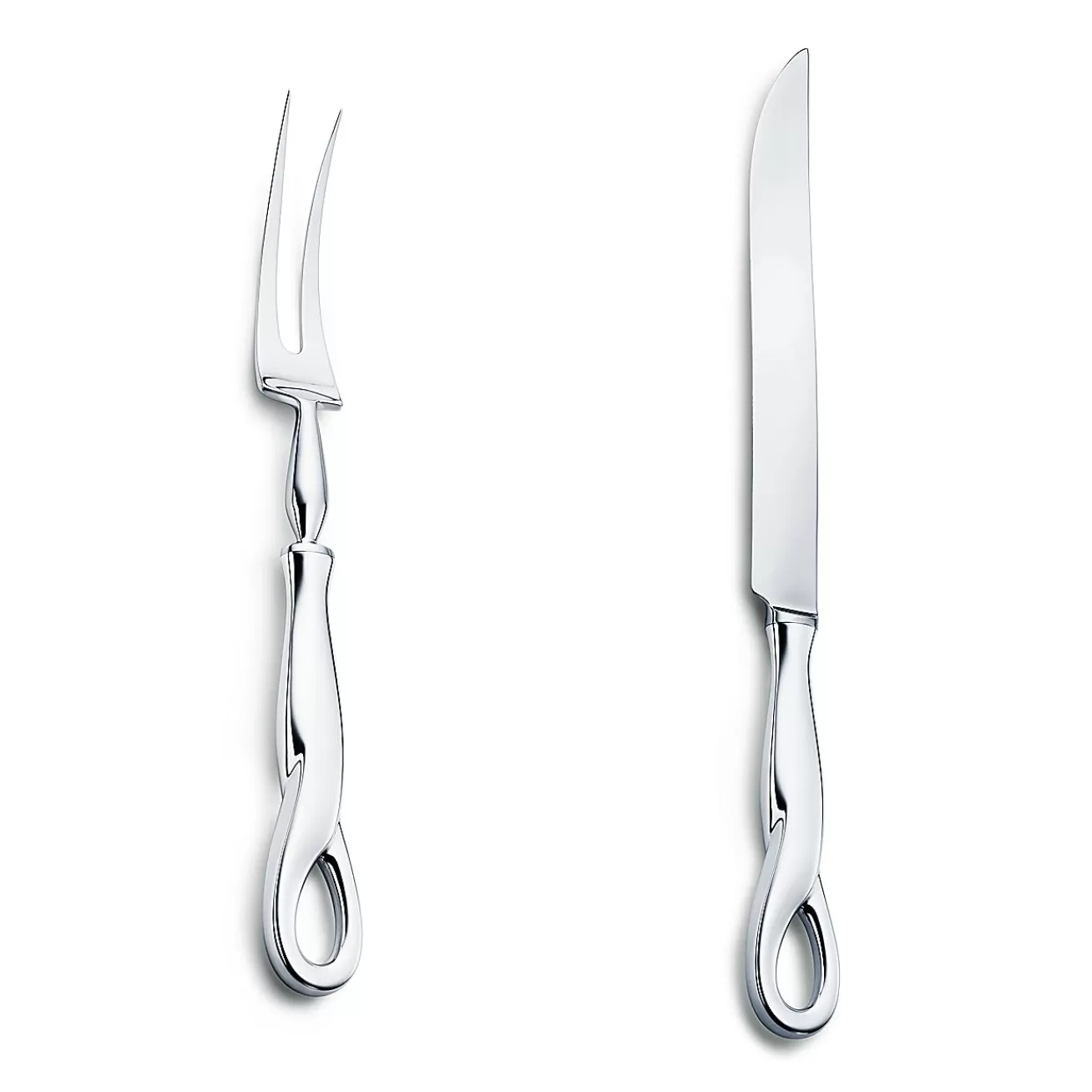 Tiffany & Co. Tableware | Flatware & Trays | Elsa Peretti® Padova™ Carving Knife and Fork Set