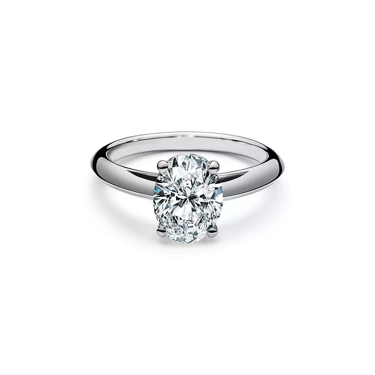 Tiffany & Co. Oval | Oval-cut Diamond Engagement Ring in Platinum