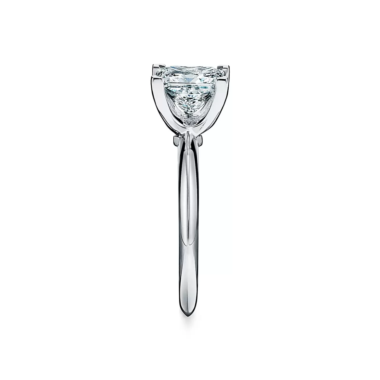 Tiffany & Co. Princess | Princess-cut Diamond Engagement Ring in Platinum