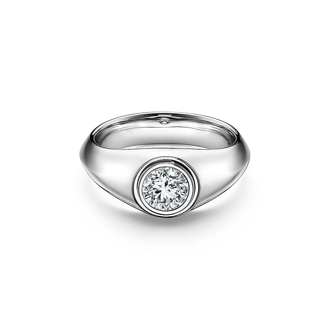 Tiffany & Co. Men'S Jewelry | The Charles Tiffany Setting Men's Engagement Ring