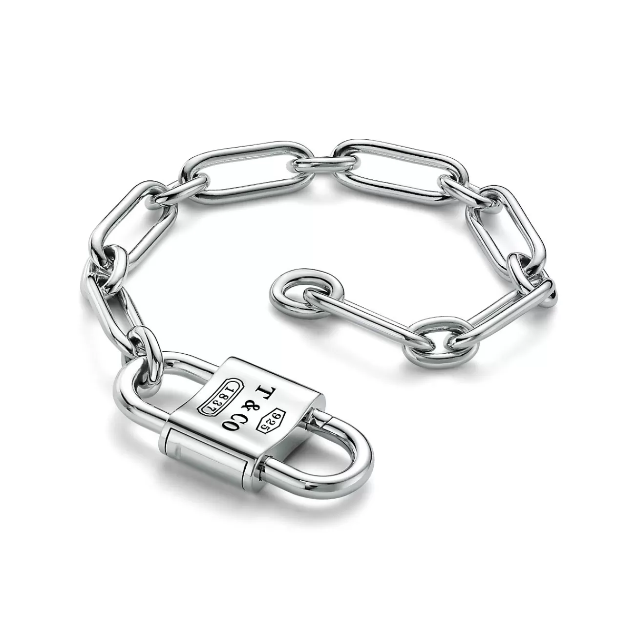 Tiffany & Co. Bracelets | Men'S Jewelry | Tiffany 1837® Large Double Lock Bracelet