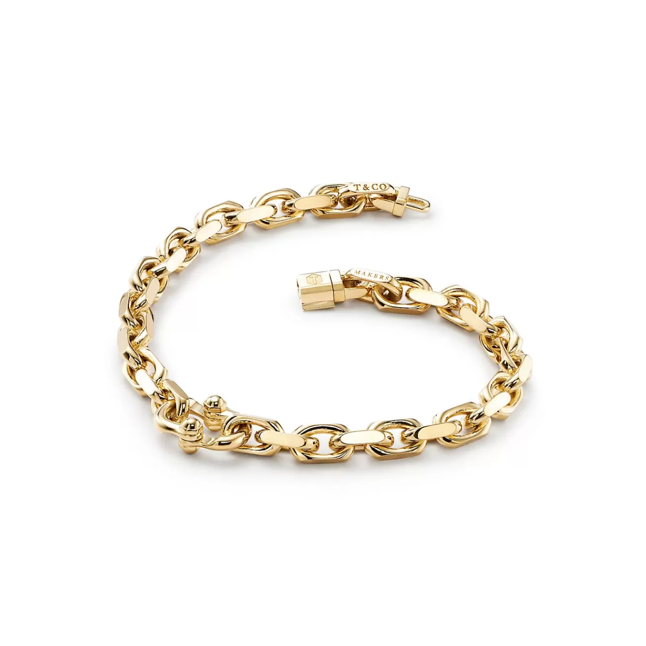 Tiffany & Co. Bracelets | Men'S Jewelry | Tiffany 1837® Makers Narrow Chain Bracelet in 18k Gold