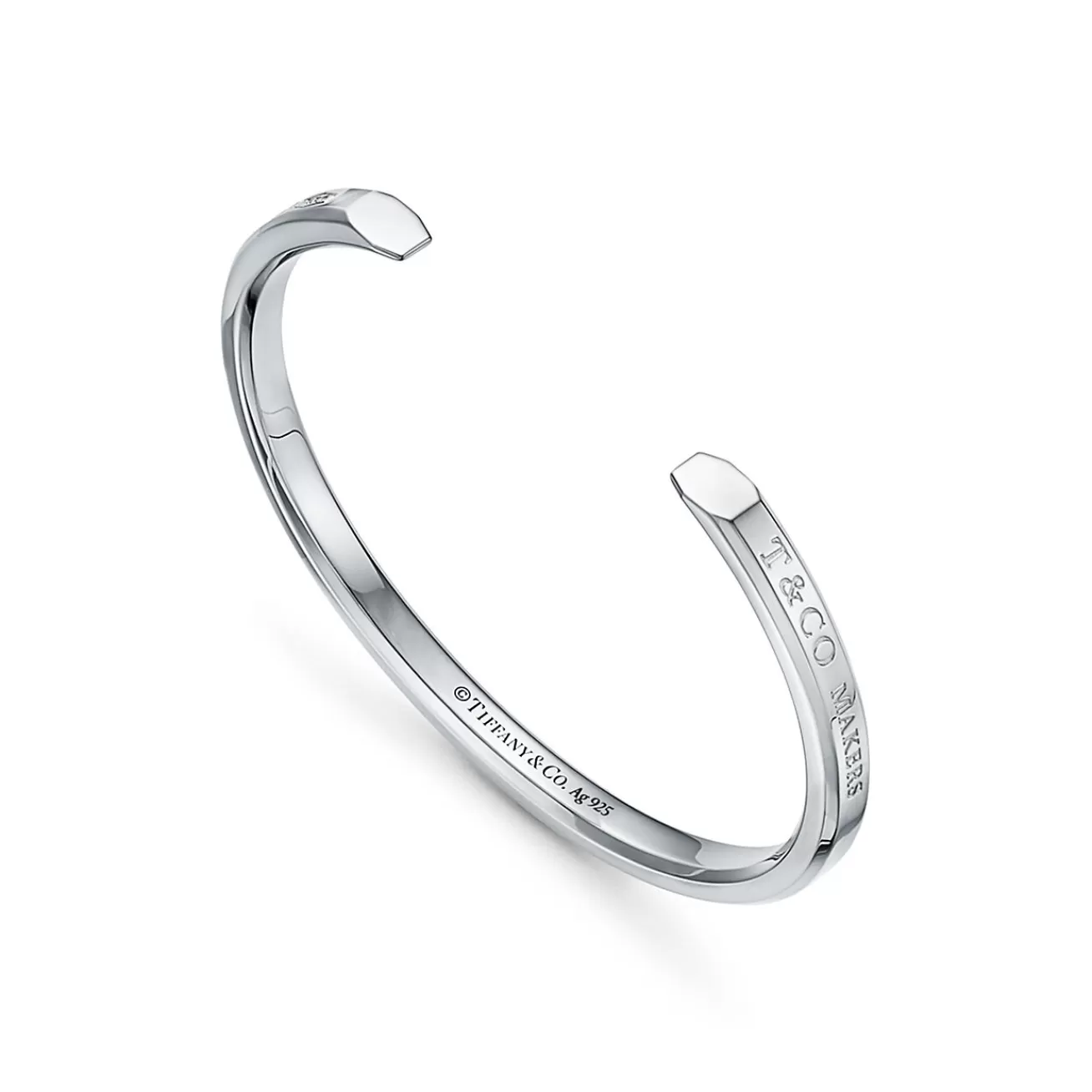 Tiffany & Co. Bracelets | Men'S Jewelry | Tiffany 1837® Makers Narrow Cuff in Sterling Silver