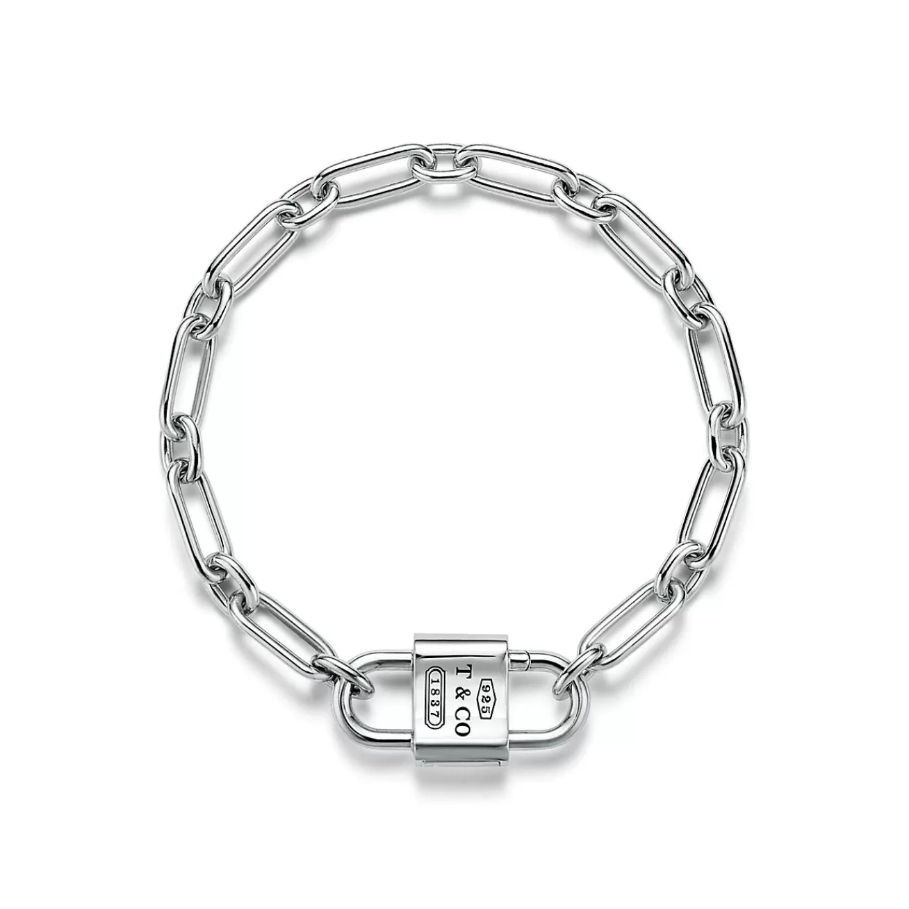 Tiffany & Co. Bracelets | Men'S Jewelry | Tiffany 1837® Medium Double Lock Bracelet