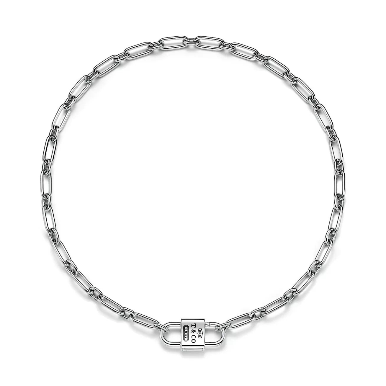 Tiffany & Co. Necklaces & Pendants | Men'S Jewelry | Tiffany 1837® Medium Double Lock Necklace