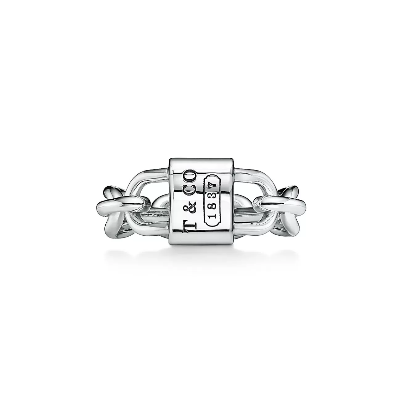 Tiffany & Co. Rings | Men'S Jewelry | Tiffany 1837® Small Double Lock Ring