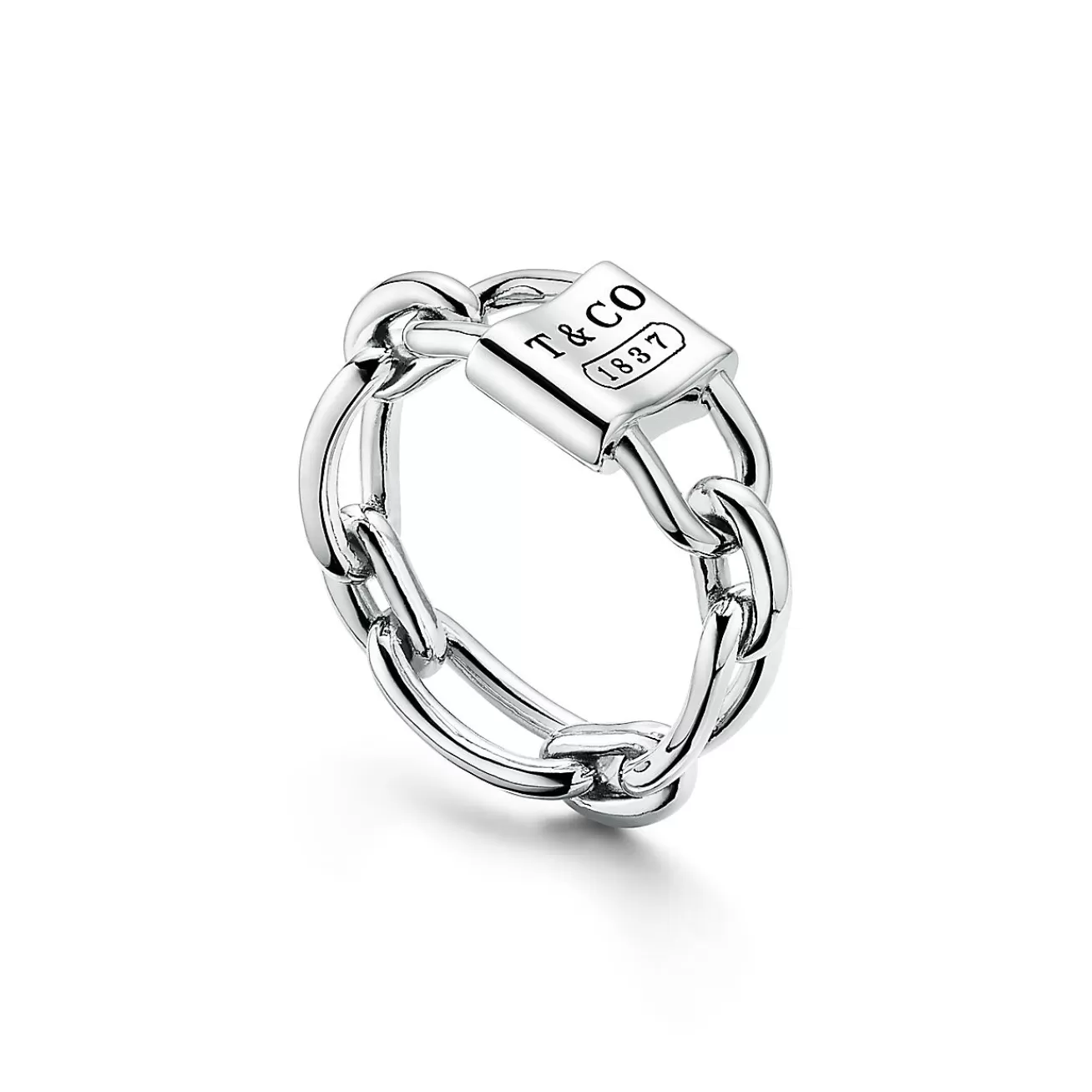 Tiffany & Co. Rings | Men'S Jewelry | Tiffany 1837® Small Double Lock Ring