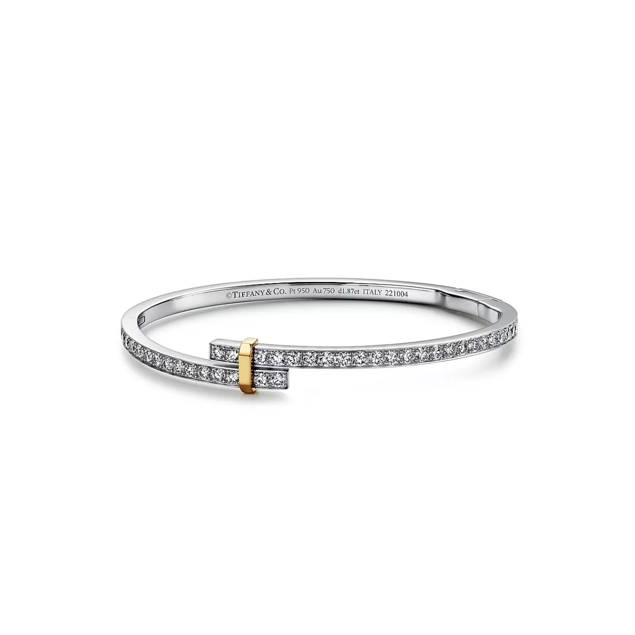 Tiffany & Co. Bracelets | Tiffany Edge Hinged Bypass Bangle