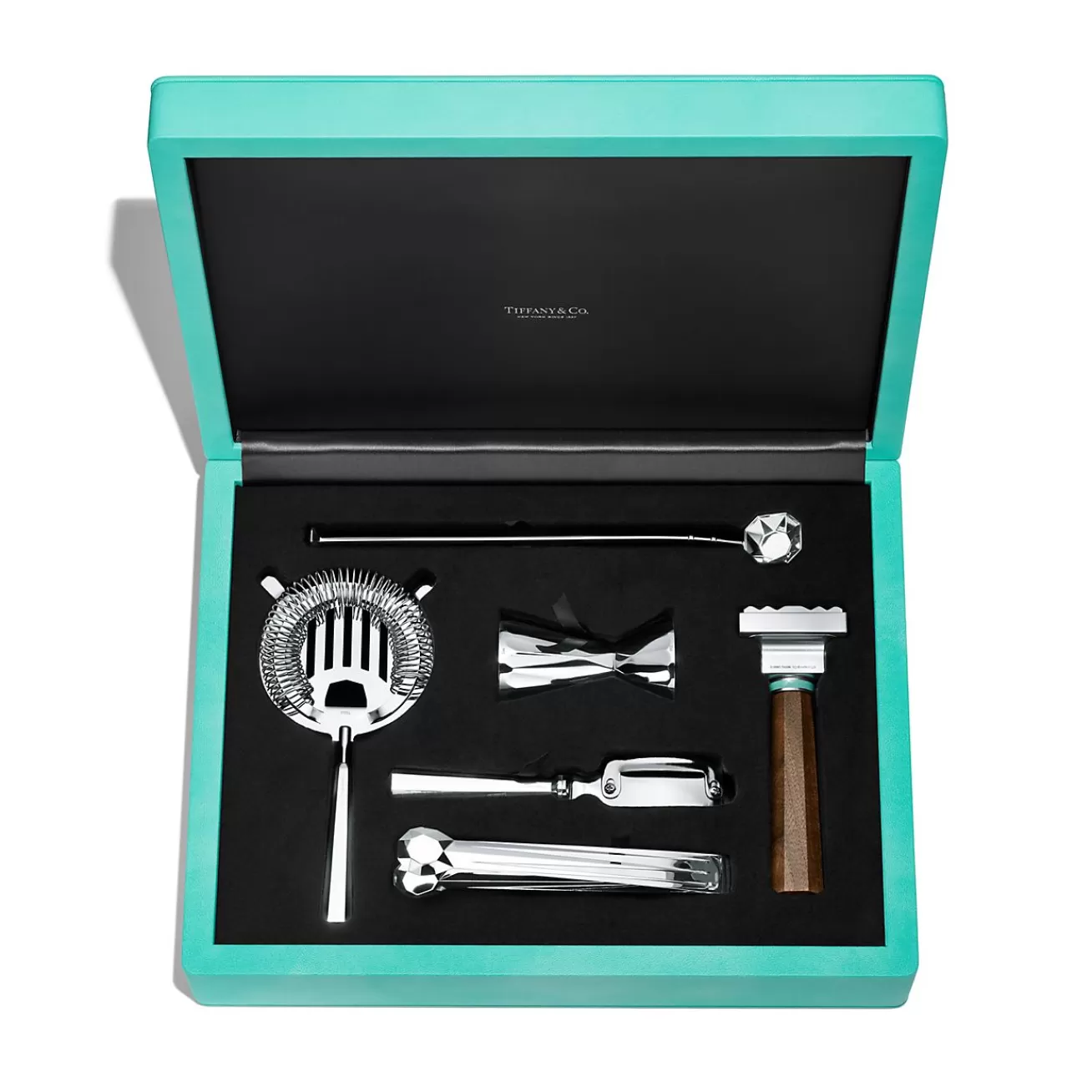 Tiffany & Co. Glassware & Barware | Tiffany Facets Bar Tool Boxed Set