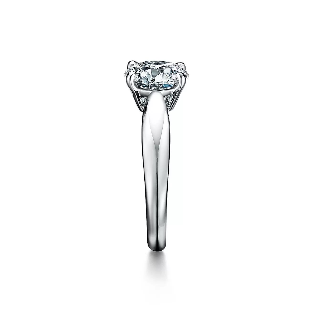 Tiffany & Co. Round | Tiffany Harmony® Round Brilliant Engagement Ring in Platinum