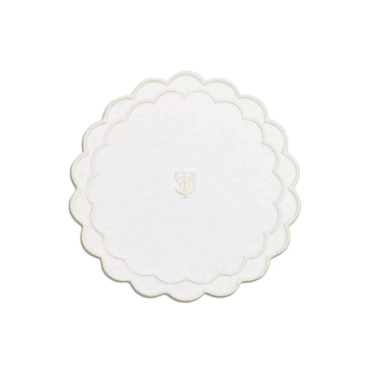 Tiffany & Co. Table Linens | Decor | Tiffany Home Essentials Scalloped Coasters