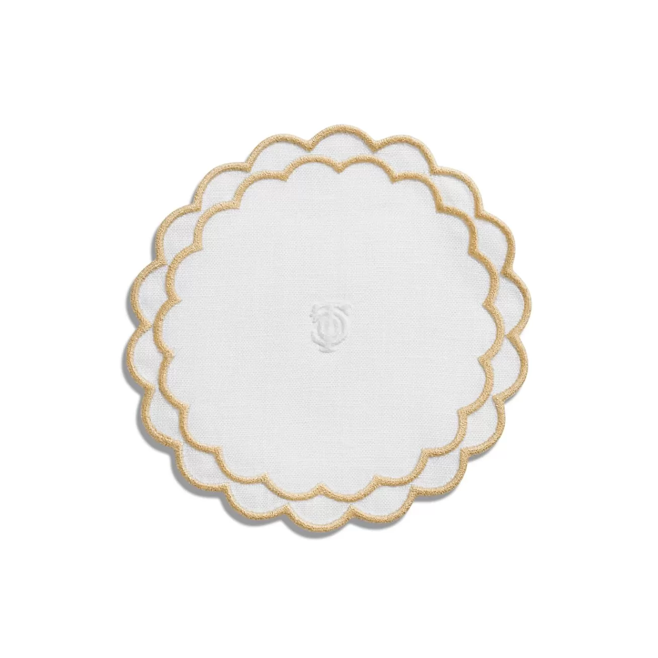 Tiffany & Co. Table Linens | Decor | Tiffany Home Essentials Scalloped Coasters