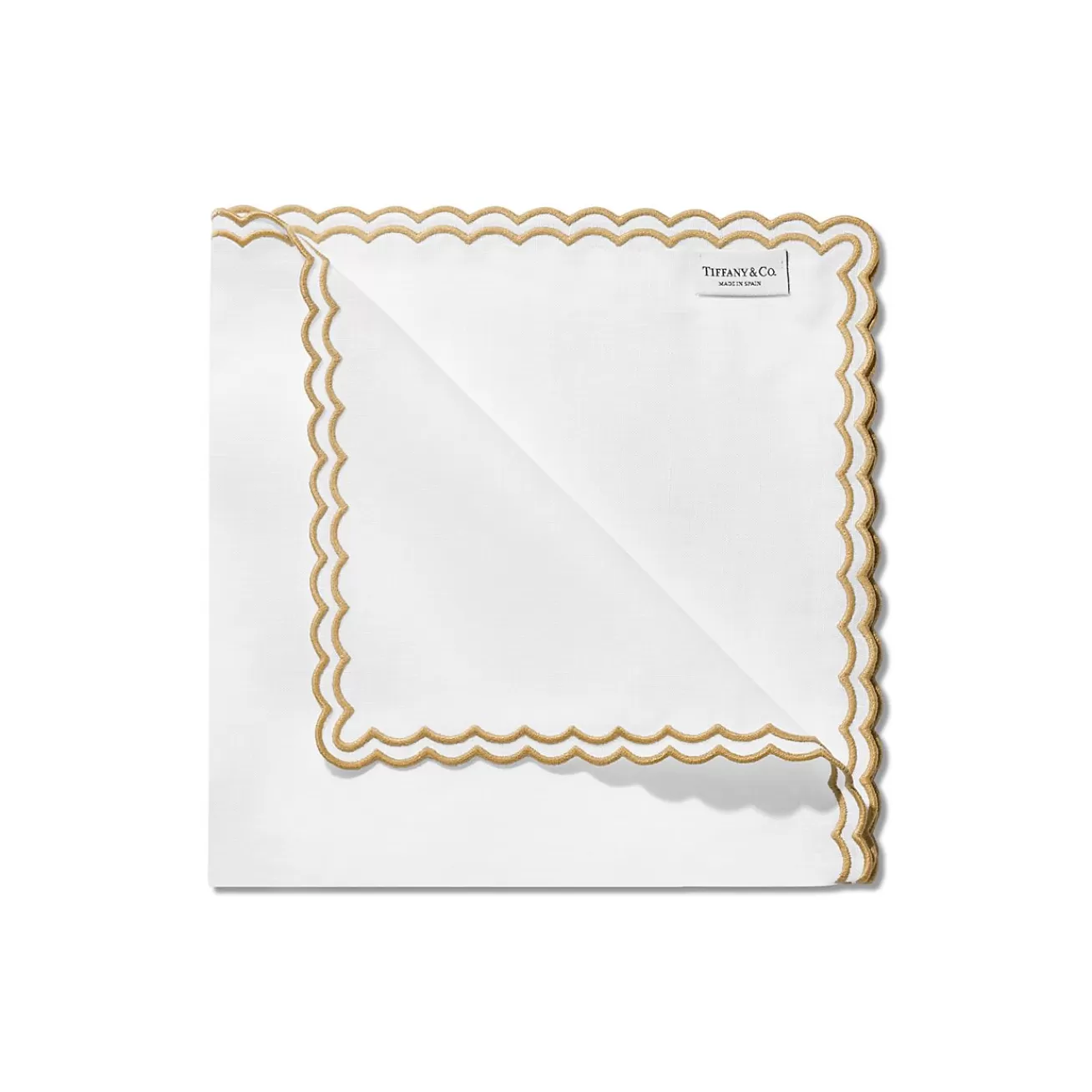 Tiffany & Co. Table Linens | Decor | Tiffany Home Essentials Scalloped Napkins