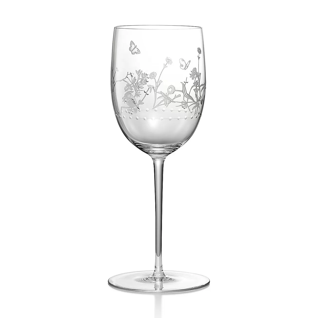 Tiffany & Co. Glassware & Barware | Tiffany Jardin White Wine Glass