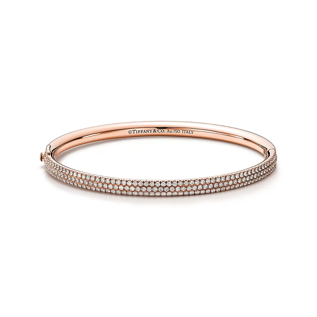 Tiffany & Co. Bracelets | Tiffany Metro Three-row Hinged Bangle