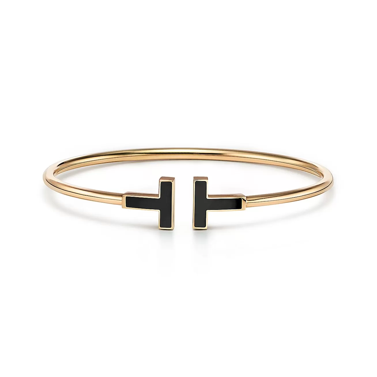 Tiffany & Co. Bracelets | Men'S Jewelry | Tiffany T Black Onyx Wire Bracelet