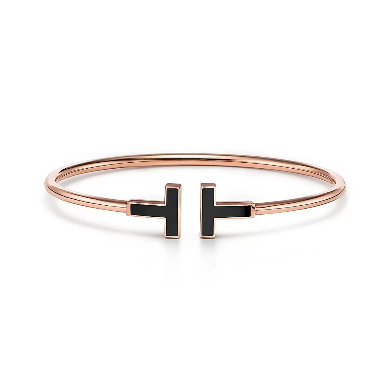 Tiffany & Co. Bracelets | Tiffany T Black Onyx Wire Bracelet