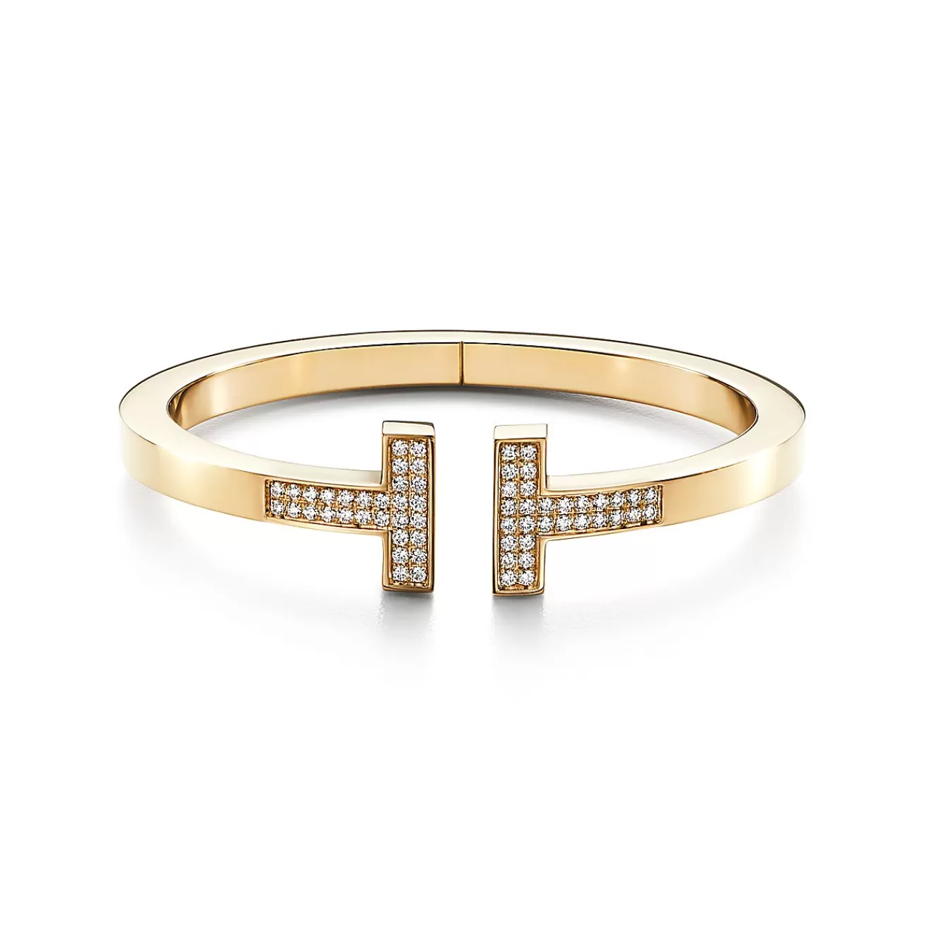 Tiffany & Co. Bracelets | Men'S Jewelry | Tiffany T Pavé Diamond Square Bracelet