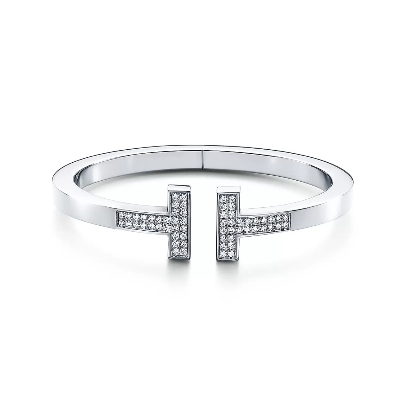 Tiffany & Co. Bracelets | Men'S Jewelry | Tiffany T Pavé Diamond Square Bracelet