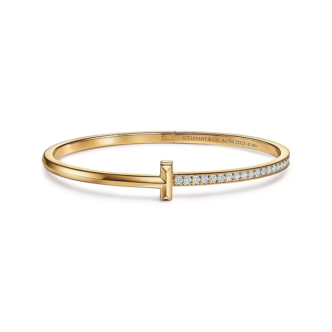 Tiffany & Co. Bracelets | Tiffany T T1 Narrow Diamond Hinged Bangle