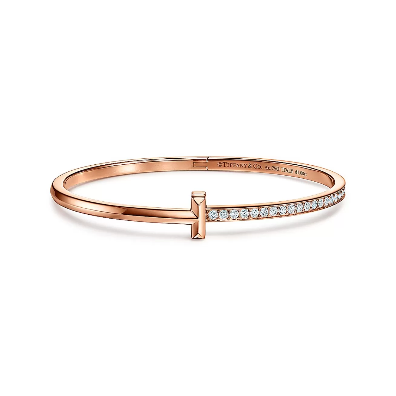 Tiffany & Co. Bracelets | Tiffany T T1 Narrow Diamond Hinged Bangle