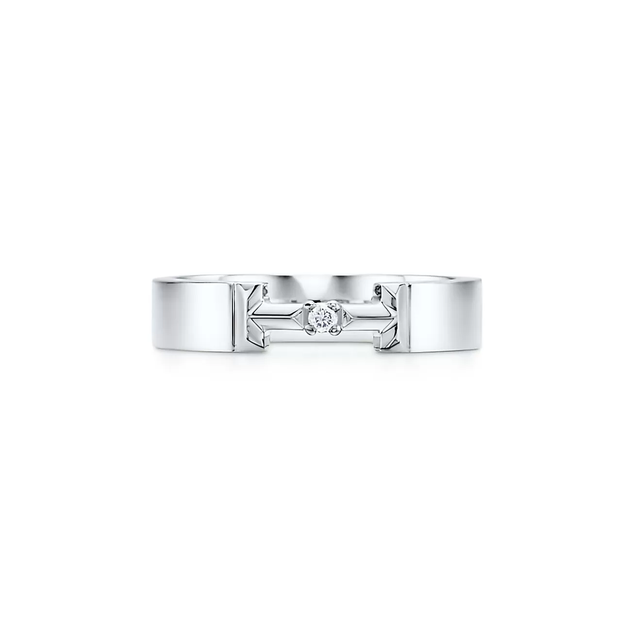 Tiffany & Co. Rings | Men'S Jewelry | Tiffany T True Diamond Link Ring