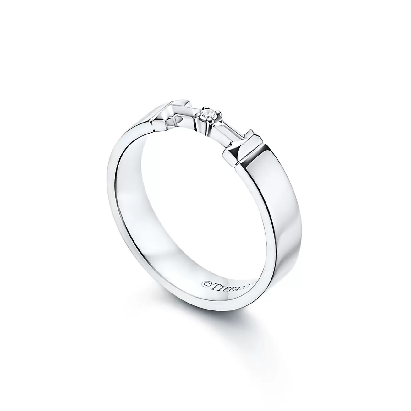 Tiffany & Co. Rings | Men'S Jewelry | Tiffany T True Diamond Link Ring