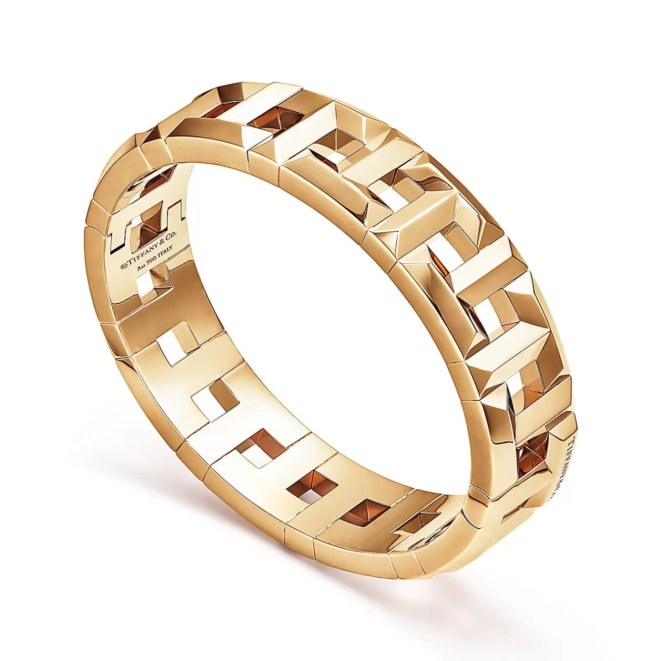 Tiffany & Co. Bracelets | Tiffany T True Hinged Bracelet in 18k Gold