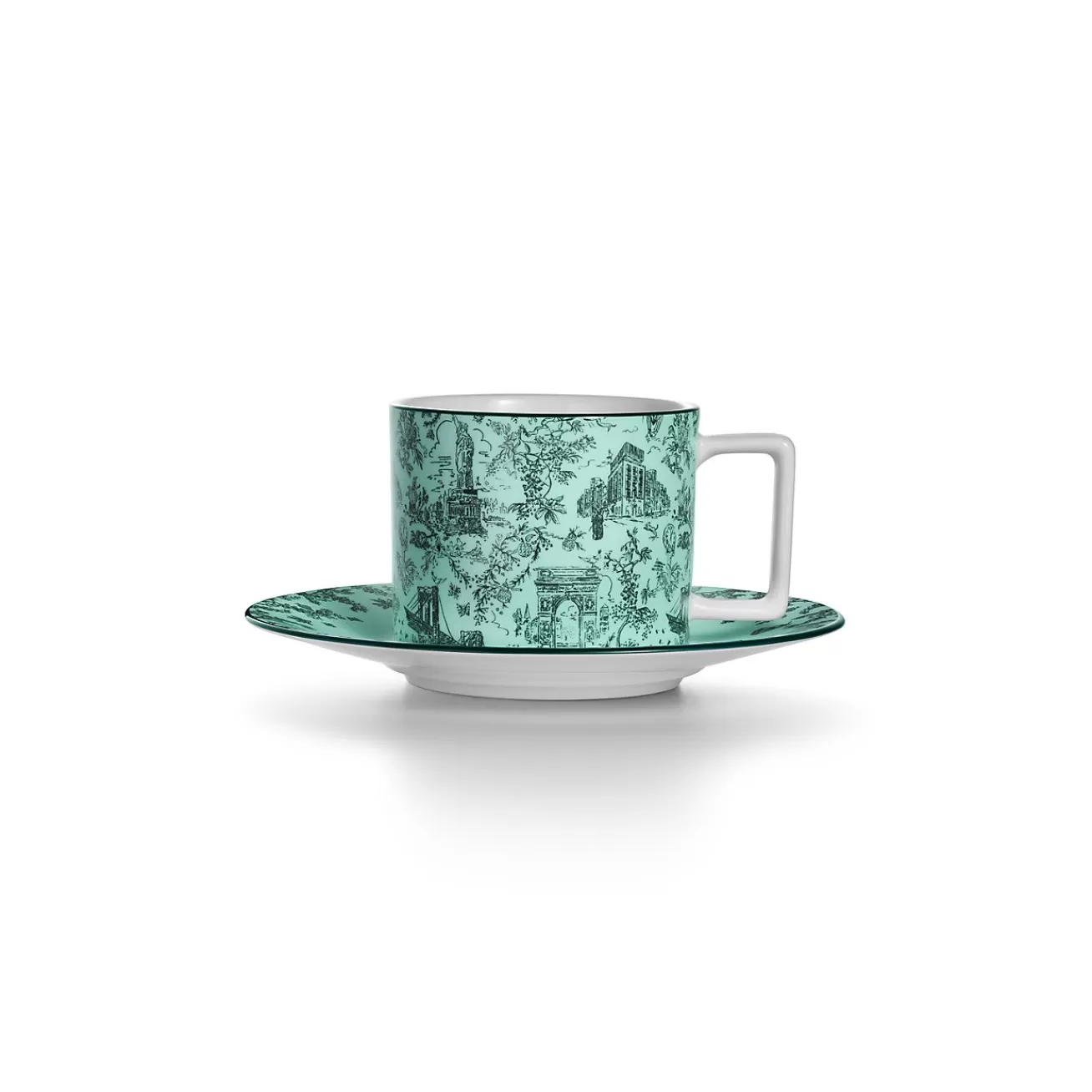 Tiffany & Co. Tableware | Coffee & Tea | Tiffany Toile Cup and Saucer