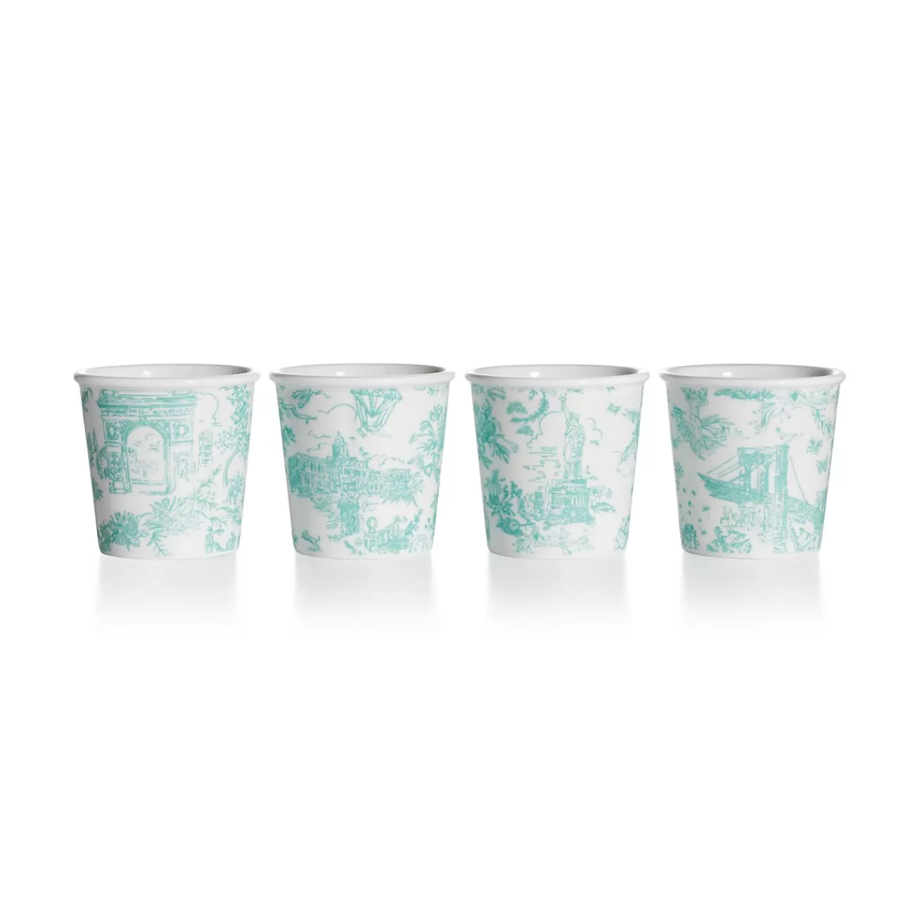 Tiffany & Co. Coffee & Tea | Tiffany Toile Espresso Cups