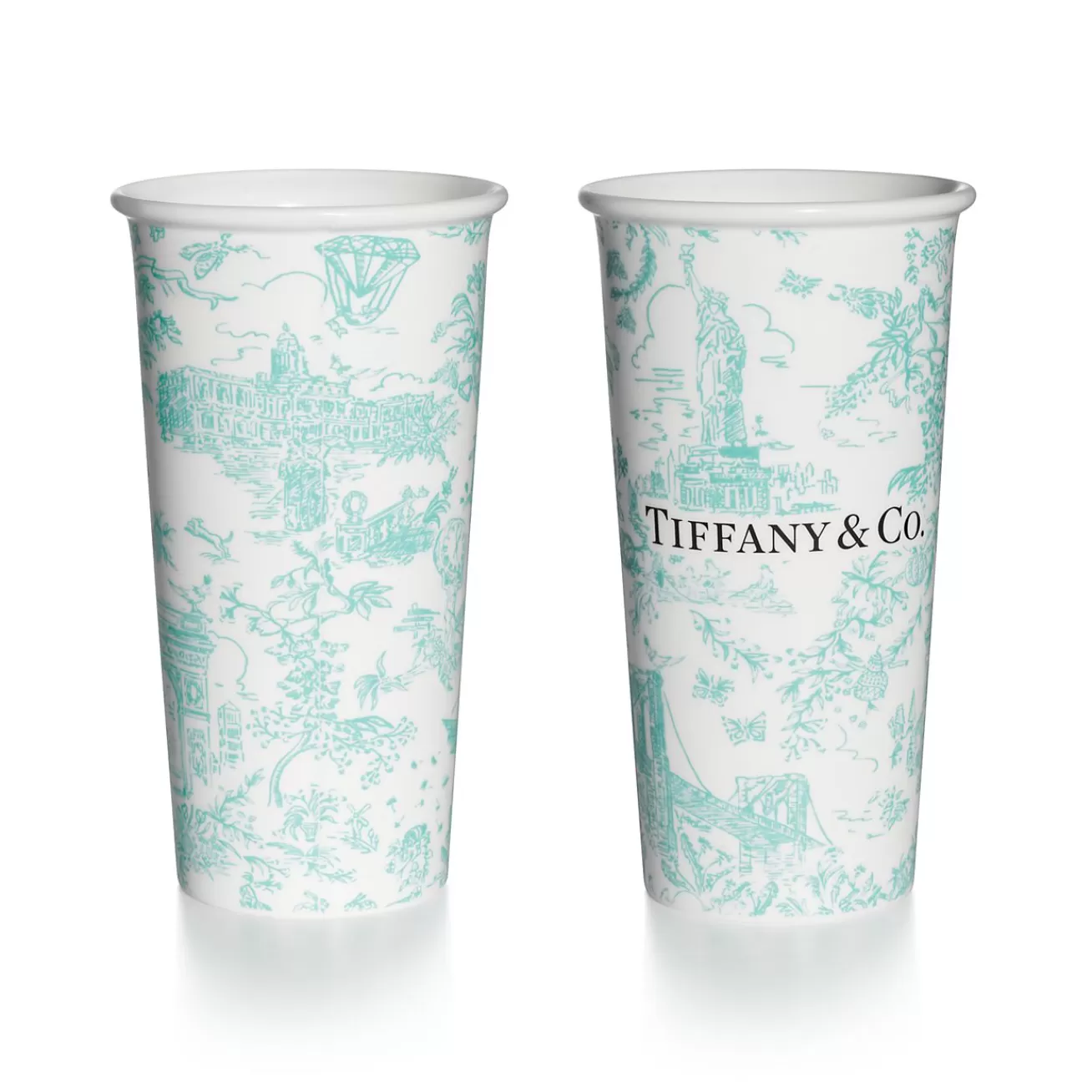 Tiffany & Co. Coffee & Tea | Tiffany Toile Large Coffee Cups