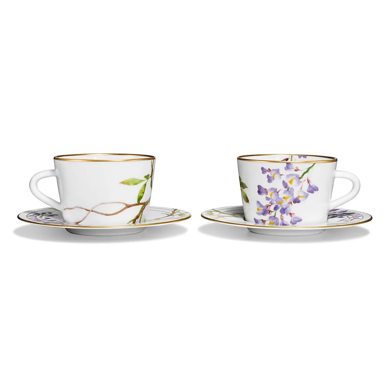 Tiffany & Co. Tableware | Coffee & Tea | Tiffany Wisteria Teacup and Saucer