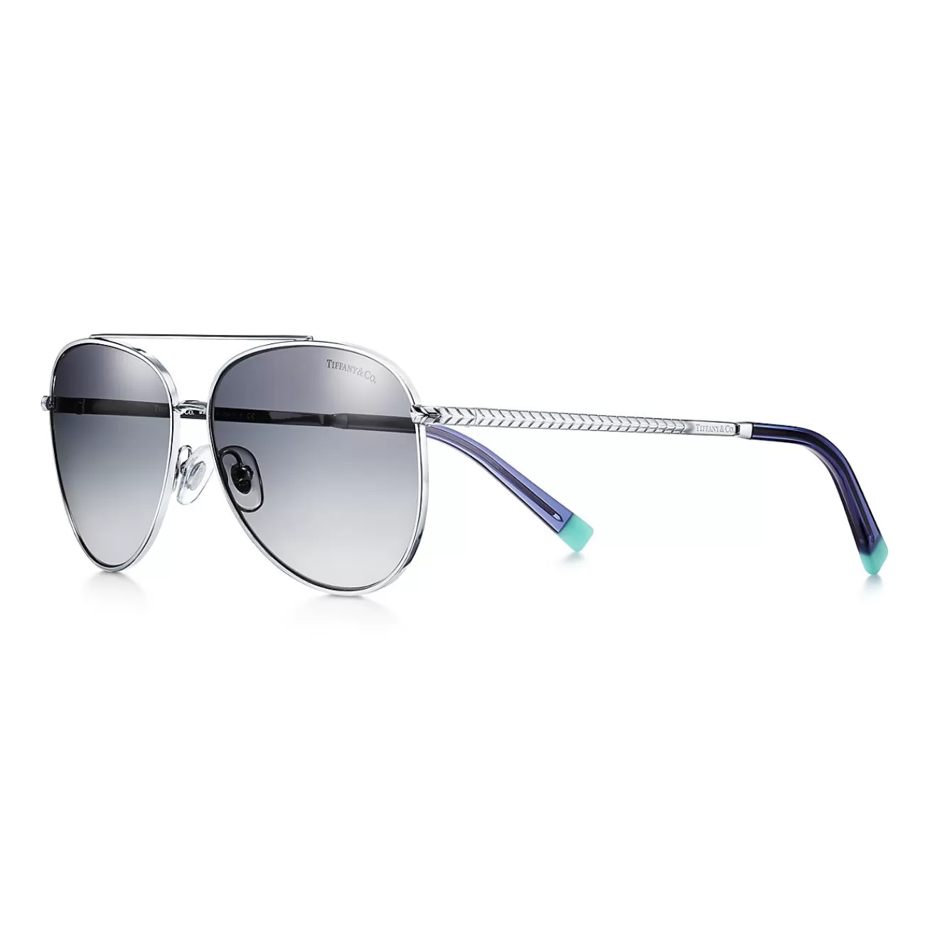 Tiffany & Co. Sunglasses | Wheat Leaf Pilot Sunglasses